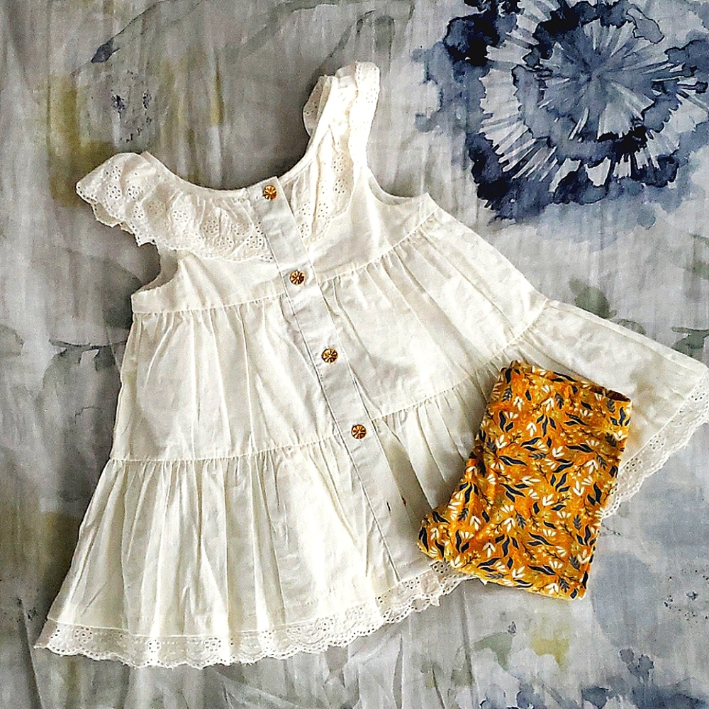 Baby girl dress set